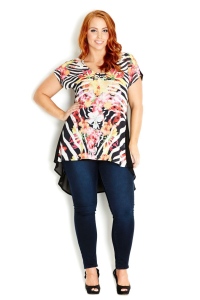 как носить туники для полных как носить туники для полных